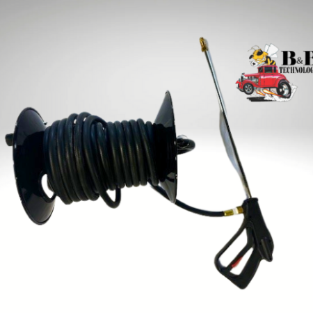 Hose Reel and Handgun Set