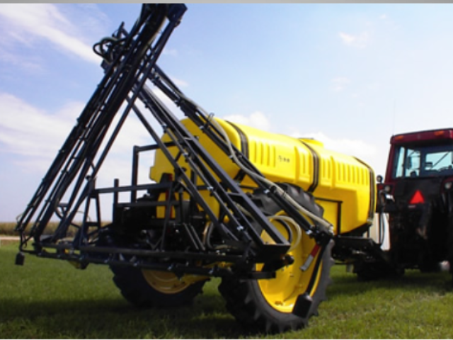 1000 Gallon Single Axle Trailer Sprayer
