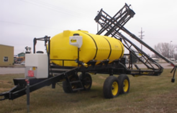 500 Gallon Single Axle Trailer Sprayer